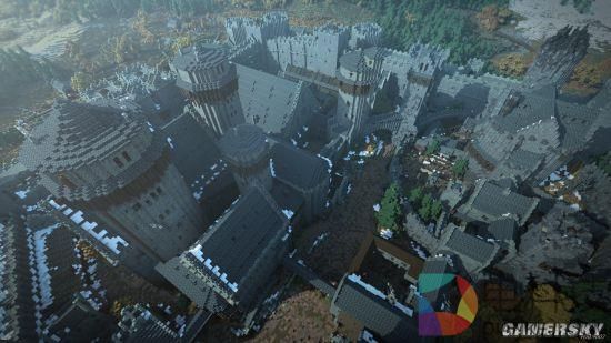 服！大神在《我的世界》中还原《权力的游戏》