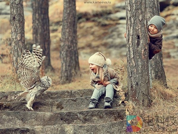 战斗民族唯美的儿童摄影：从小就彪悍