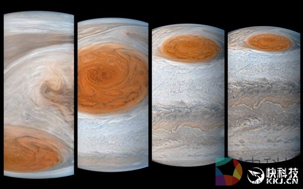 350年来最清晰！NASA发布木星“愤怒之眼”最新照片