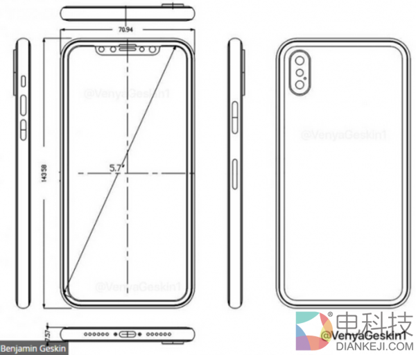 iPhone 8设计图 iPhone 8设计图