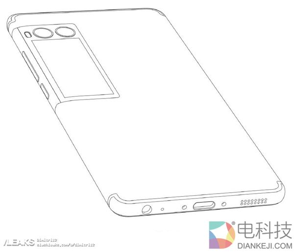 魅族旗舰PRO 7渲染图曝光：全面屏+辅屏+双摄