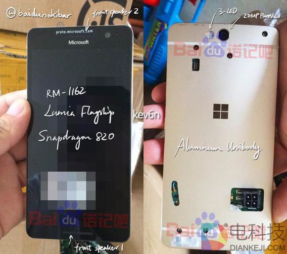 微软Lumia 960重见天日：音量键居然在左侧