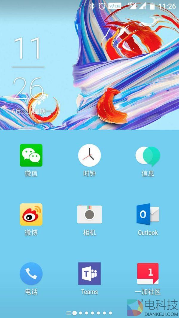 刘作虎放出一加5桌面：证实支持4G+和VoLTE