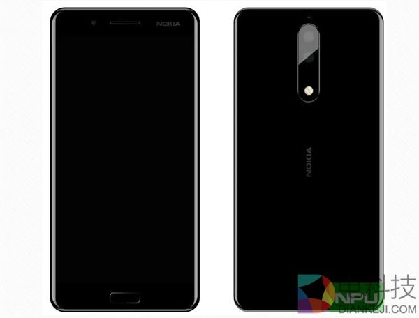 黑色款Nokia 9渲染图曝光:骁龙835+8G内存