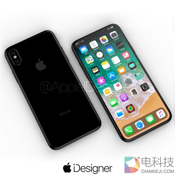 iOS 11加持 iPhone 8最新渲染图曝光:买!
