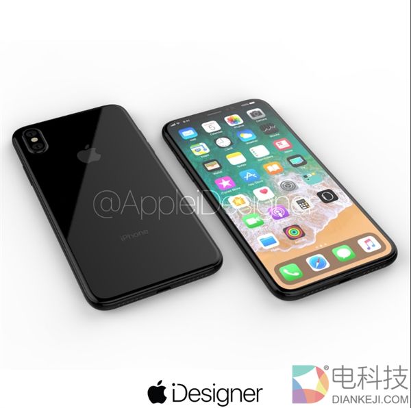 iOS 11加持 iPhone 8最新渲染图曝光:买!