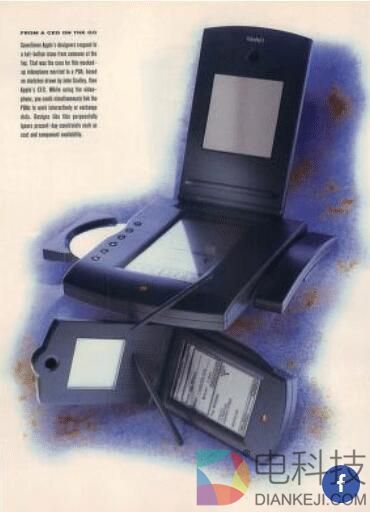 1995年 苹果设想中的iPhone是这个样子