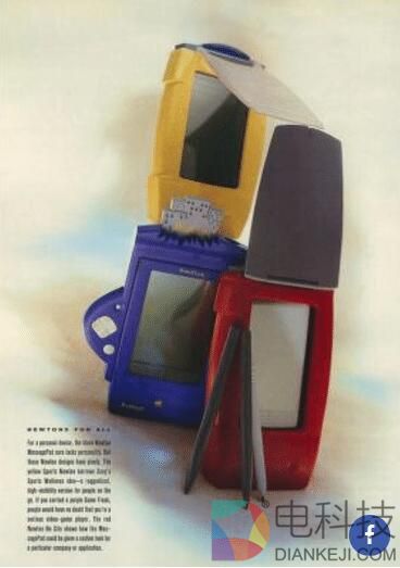 1995年 苹果设想中的iPhone是这个样子