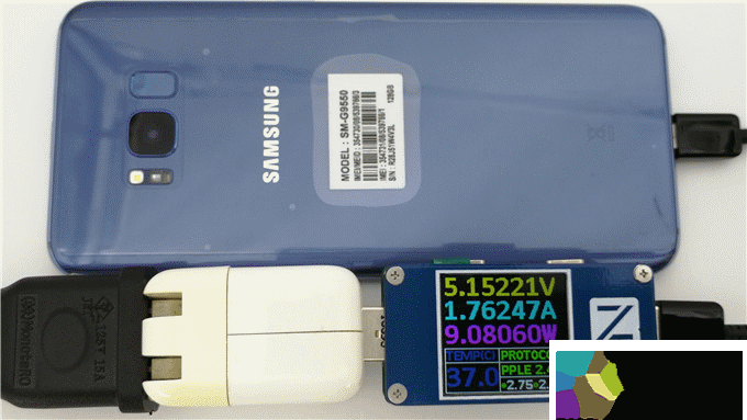 三星Galaxy S8充电测试：这次居然这么保守