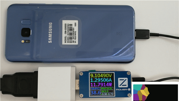 三星Galaxy S8充电测试：这次居然这么保守