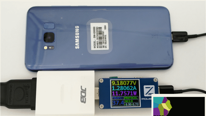 三星Galaxy S8充电测试：这次居然这么保守