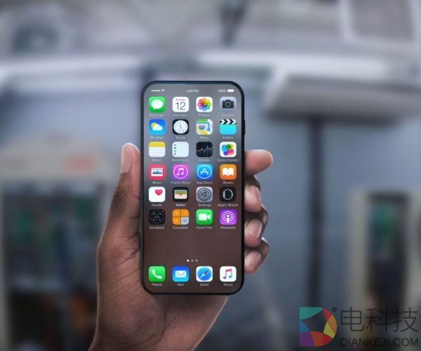 你们想要的iPhone 8竟然如此梦幻:全面屏+屏下指纹