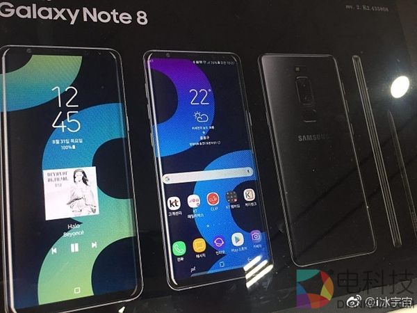 三星Note 8 360度曝光：后置指纹、并排双摄