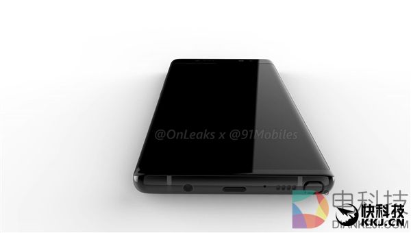三星Note 8 360度曝光：后置指纹、并排双摄