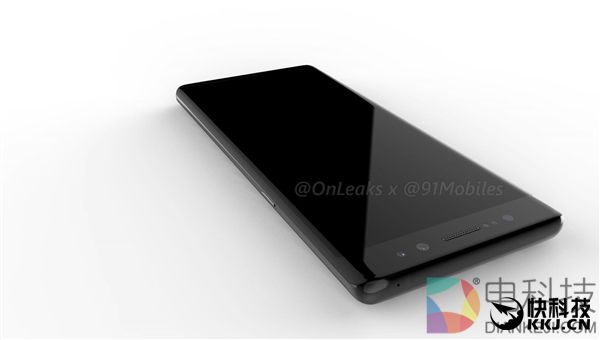 三星Note 8 360度曝光：后置指纹、并排双摄