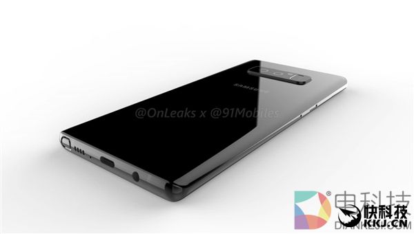 三星Note 8 360度曝光：后置指纹、并排双摄
