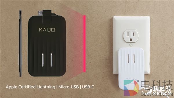 全球最薄充电器惊艳登场：仅三张银行卡厚