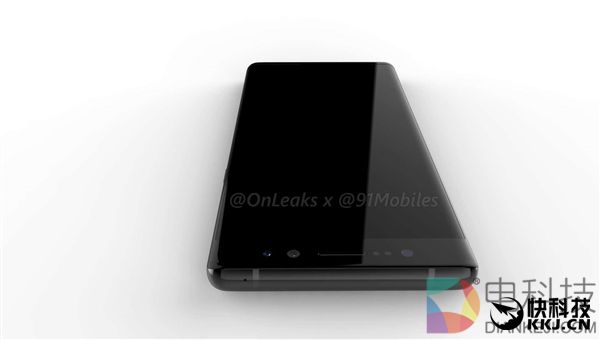 三星Note 8 360度曝光：后置指纹、并排双摄