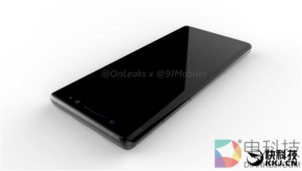 三星Note 8 360度曝光：后置指纹、并排双摄