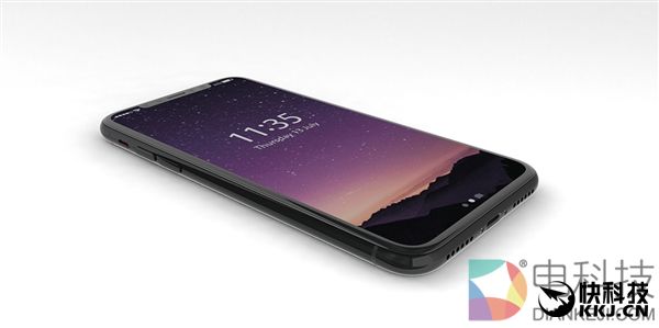 iPhone 8首张360度亮屏动图：开机震撼了