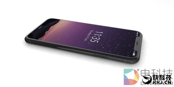 iPhone 8首张360度亮屏动图：开机震撼了