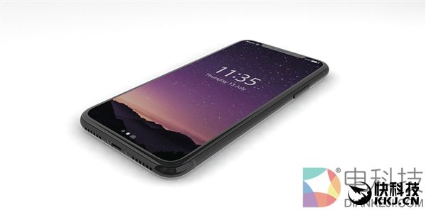 iPhone 8首张360度亮屏动图：开机震撼了