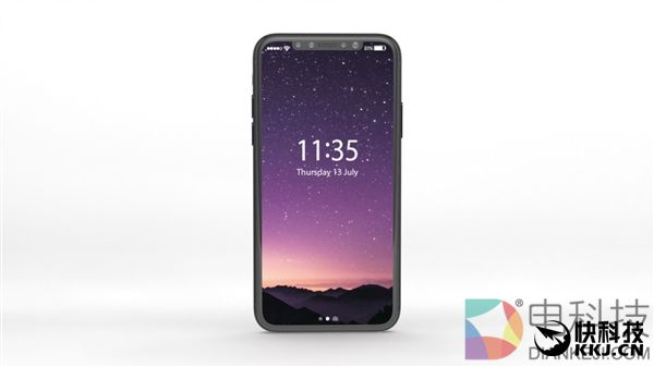 iPhone 8首张360度亮屏动图：开机震撼了