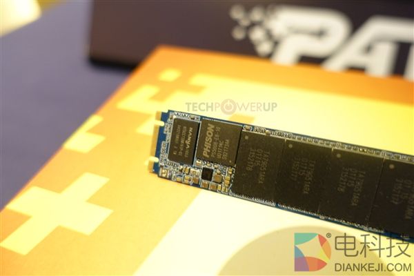 博帝展示Scorch M.2 SSD：群联亲民主控5008-E8也狂飙