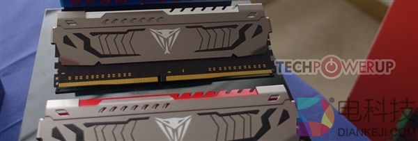 博帝展示Viper LED内存条：除了灯 啥都不说