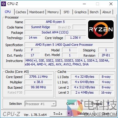 新超频神器降临?AMD锐龙5 1400超频测试