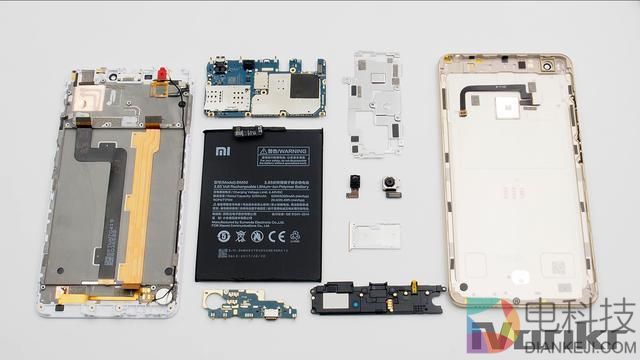 小米Max 2首发拆解:做工提升/维修成本低