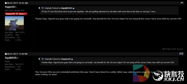 Intel 16核酷睿i9因故延期到明年：AMD Ryzen暴力反超