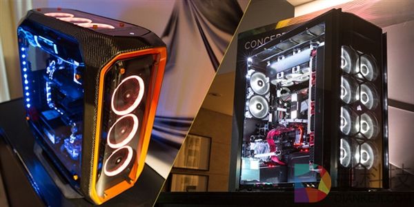 海盗船新机箱12万一个！纯手工碳纤维+曲面玻璃