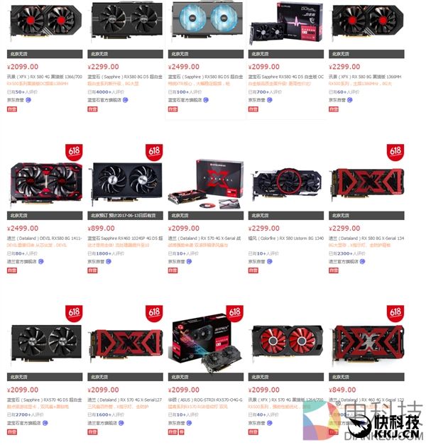 AMD显卡国内完全断货！优先照顾欧洲