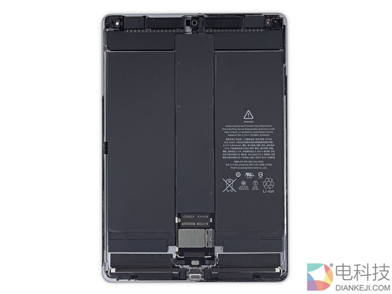 10.5英寸iPad Pro拆解:史上最难拆的iPad