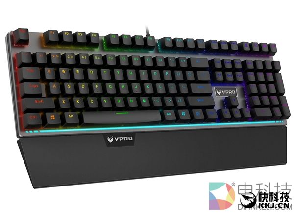 雷柏发布新旗舰机械键盘VPRO V720S：只说灯效不谈轴