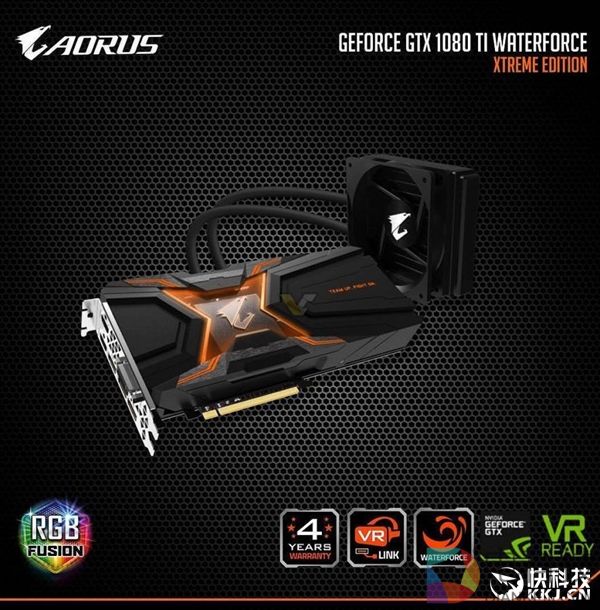 技嘉又一雕牌GTX 1080 Ti曝光：极限水冷