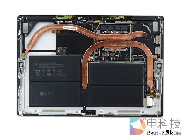 微软你咋不上天！新Surface Pro拆解得1分：SSD不给换