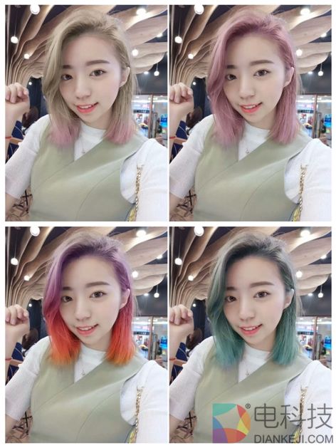 想染个渐变发色又不确定？不如先用美妆相机试试