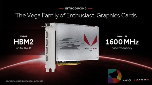 AMD新旗舰卡Vega售价曝光：性价惊喜灭NVIDIA