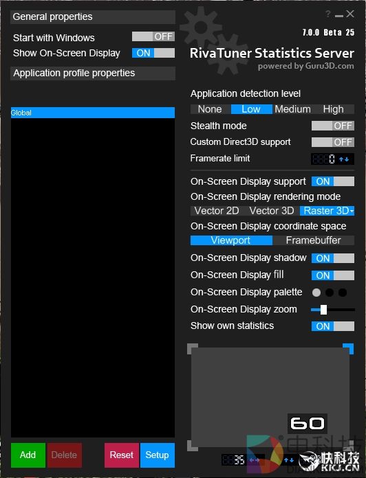 AfterBurner 4.4.0新版发布:OSD硬件监控显卡