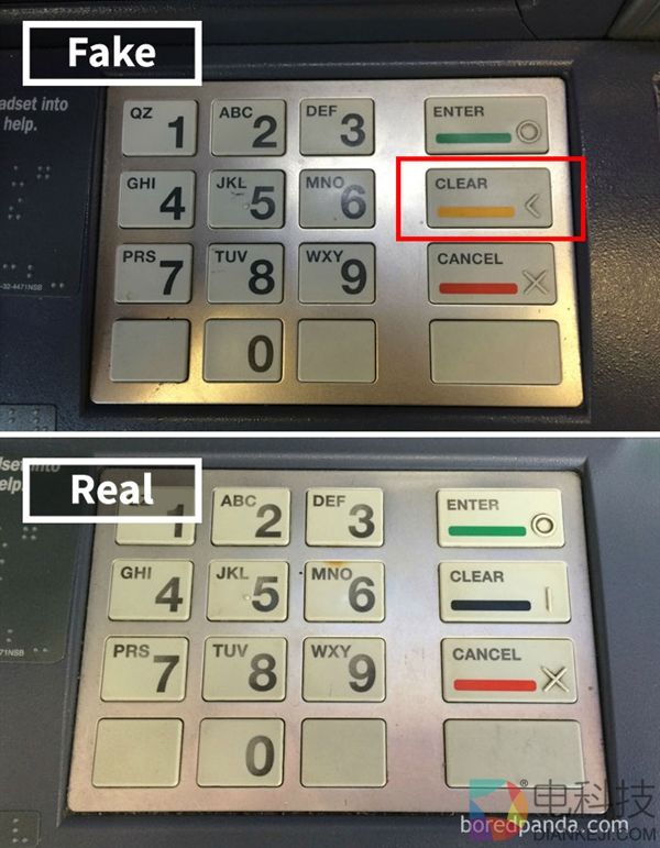 ATM机上那些丧心病狂的摄像头 一定要当心