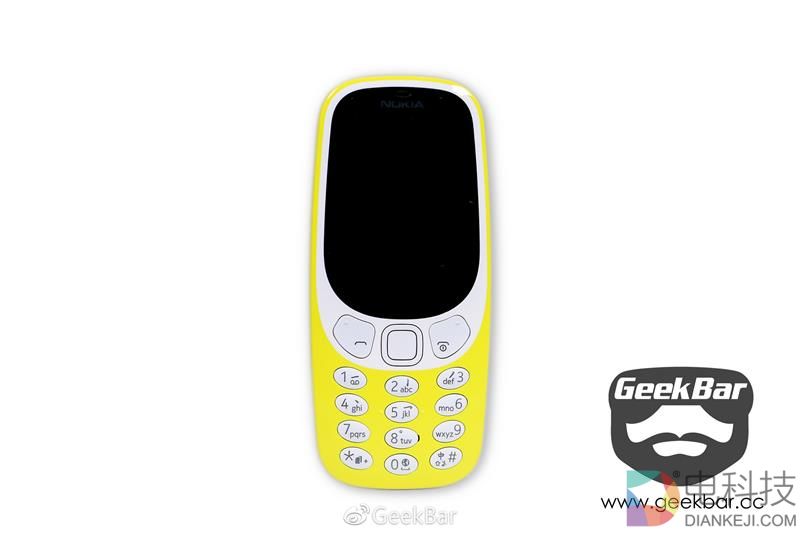 诺基亚3310复刻版拆解：不是复活那么简单