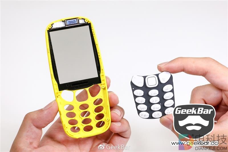 诺基亚3310复刻版拆解：不是复活那么简单