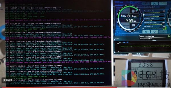 NVIDIA GTX 1060专业矿卡上机测试：毫无价值