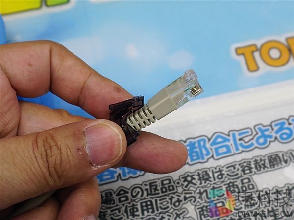 网线卡子断掉好尴尬：日本神器一步修复