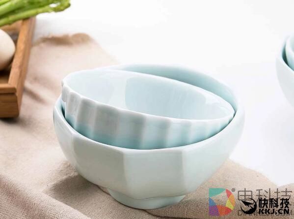 米家有品上架一款饭碗：景德镇青白釉芭蕉纹对碗