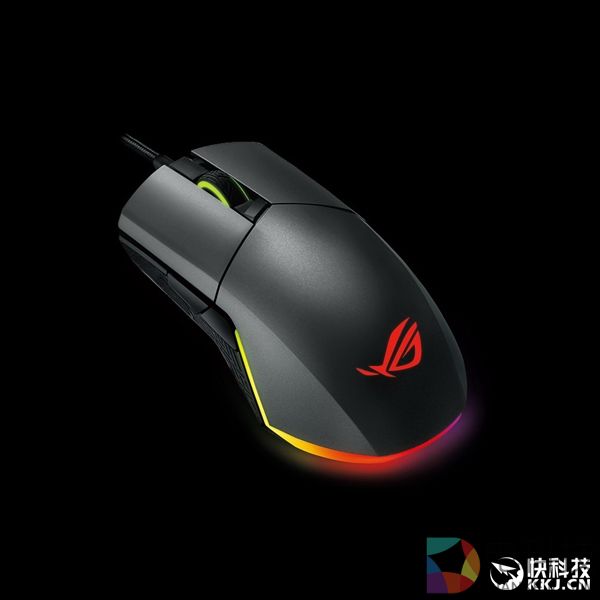 华硕发布双手电竞鼠标ROG Pugio：左撇子舒服了