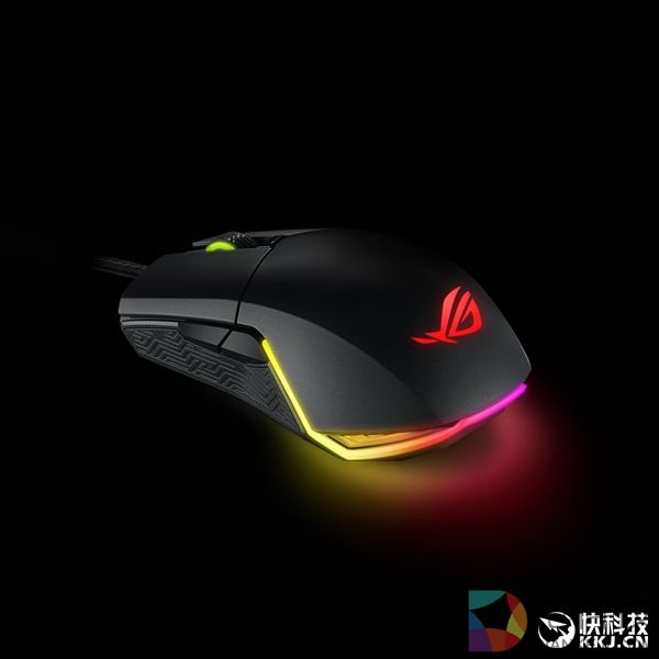 华硕发布双手电竞鼠标ROG Pugio：左撇子舒服了