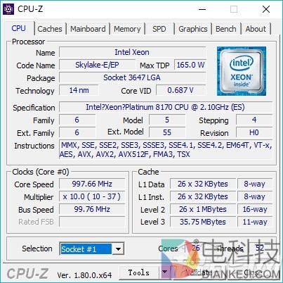 10核心i9很强 但在双路52核心Xeon面前就是渣渣
